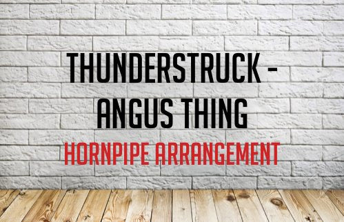 Thunderstruck bagpipes gordon duncan deals