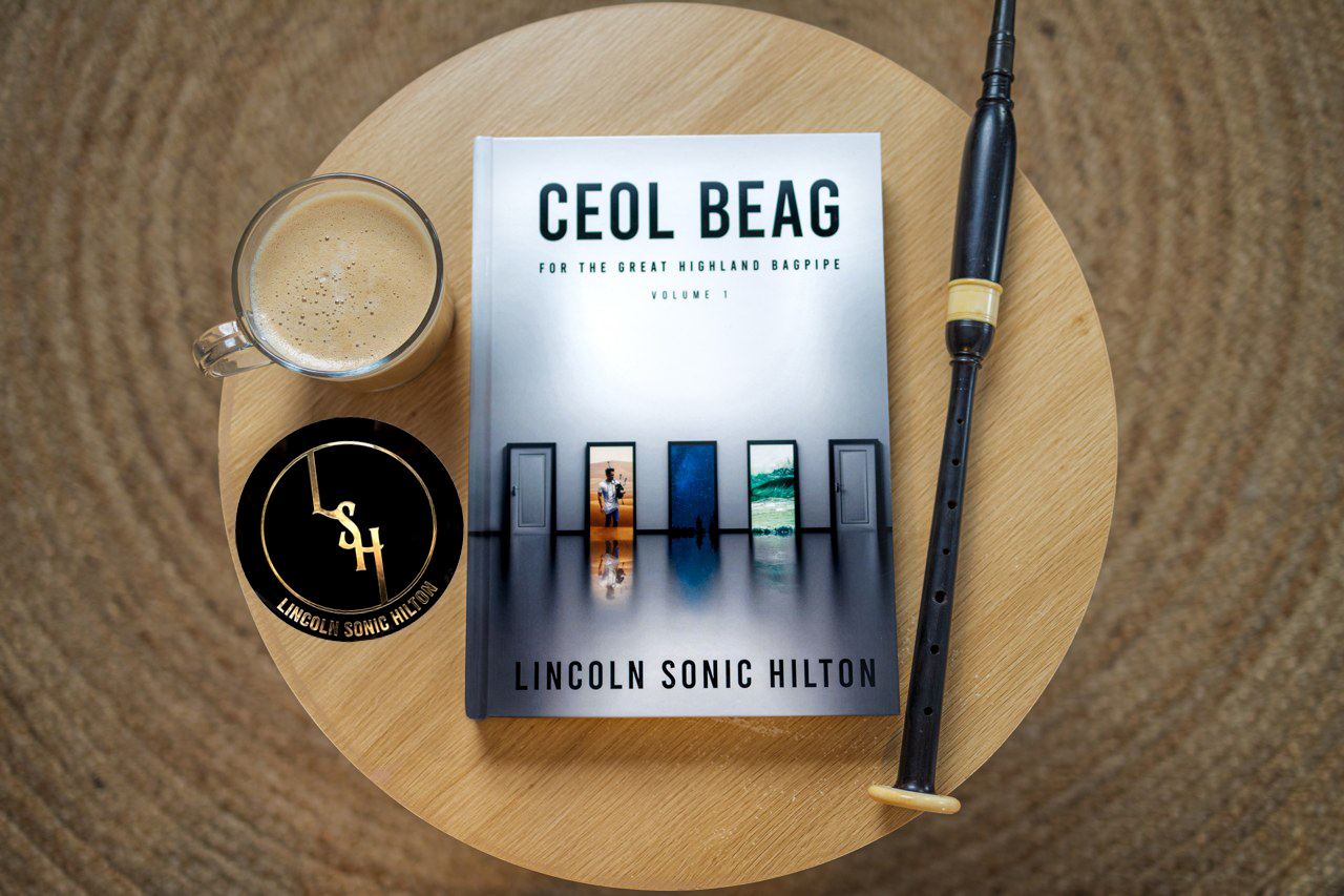 PREMIUM *SIGNED* + CEÒL BEAG VOL. 1 + LIMITED EDITION STICKER - Modern Piping